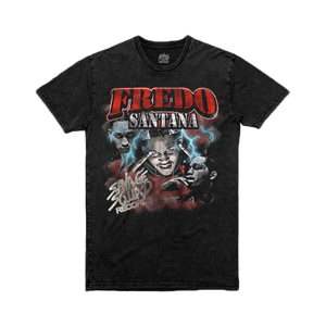Fredo Legend T-shirt - Black Vintage Wash