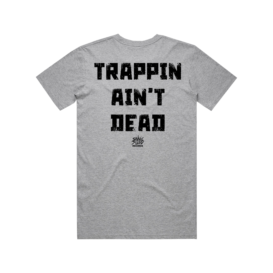 Trap Teddy T-Shirt - Heather Grey
